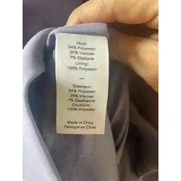 NWT ELIZABETH AND JAMES Rosa Dress Asymmetrical Purple Lavender Size 2 4 6 - Picture 9 of 11